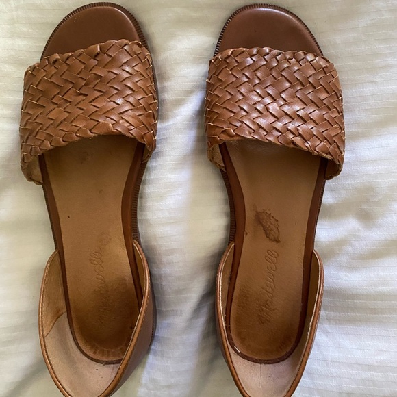 Madewell Shoes - Madewell Nelda D’orsay Flats in Brown size 7.5
